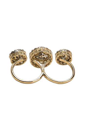Shop Nazaakat By Samara Singh Gold Plated Stone Studded Ring Online at Aza Fashions Shop_Nazaakat By Samara Singh_Gold Plated Stone Studded Ring _Online_at_Aza_Fashions