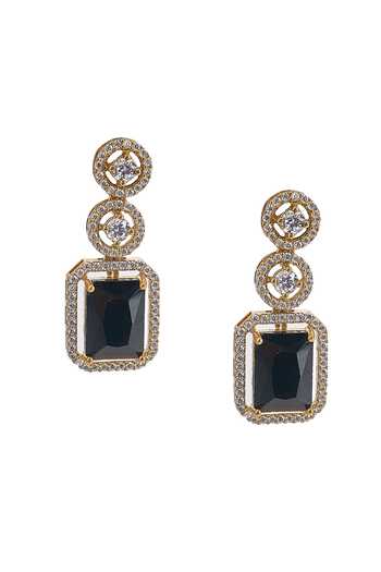 Nazaakat By Samara Singh Stone Studded Earrings 