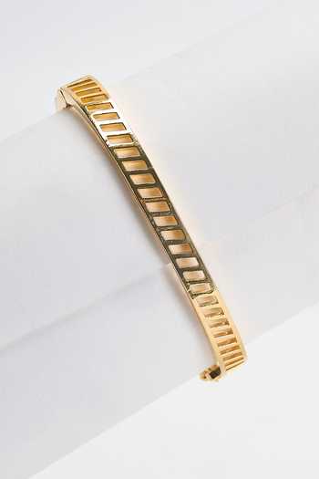 Nazaakat By Samara Singh Gold Plated American Diamond Studded Bracelet at Aza Fashions Nazaakat By Samara Singh_Gold Plated American Diamond Studded Bracelet _at_Aza_Fashions