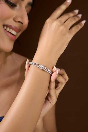 Nazaakat By Samara Singh American Diamond Studded Bracelet