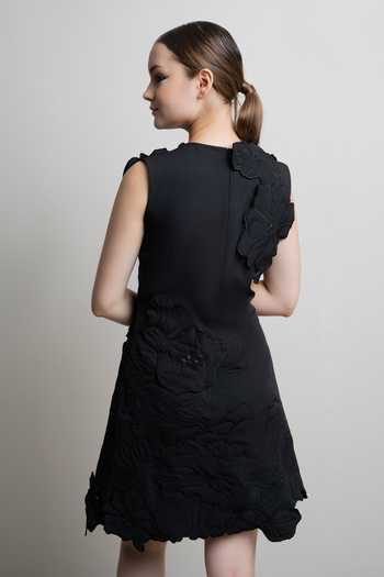 Parneet Gujral 3D Floral Embroidered Dress 