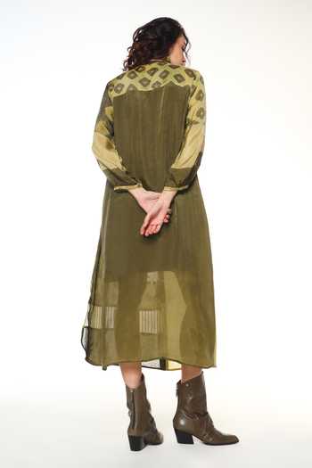 CAPISVIRLEO Aveline Patchwork Dress Set 