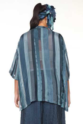 CAPISVIRLEO Dendro Panelled Shirt 
