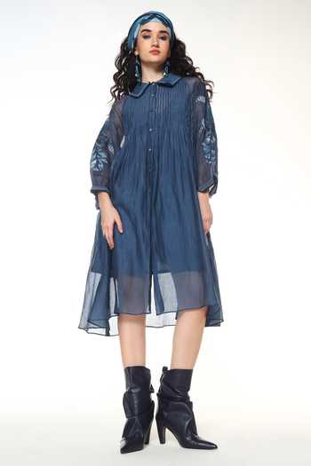 CAPISVIRLEO Ivy Flared Dress With Inner 