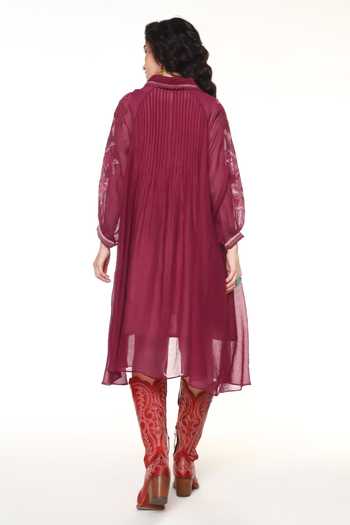 CAPISVIRLEO Ivy Flared Dress With Inner 