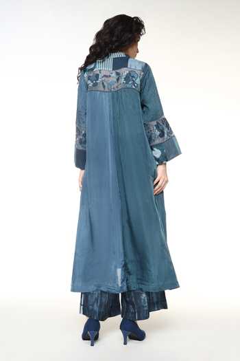 CAPISVIRLEO Seria Pintucked Long Shirt Tunic 