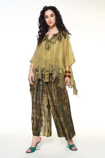 CAPISVIRLEO Sylvie Shirt Elowen With Wide Leg Pant 