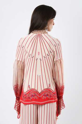 Limerick By Abirr N' Nanki Asteria Embroidered Shirt 