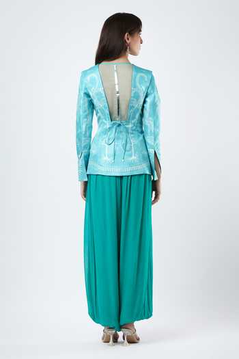 Limerick By Abirr N' Nanki Sif Draped Pant 