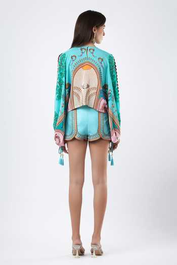 Limerick By Abirr N' Nanki Seol Warli Motif Top 