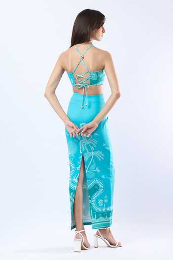 Limerick By Abirr N' Nanki Albaa Halter Neck Top