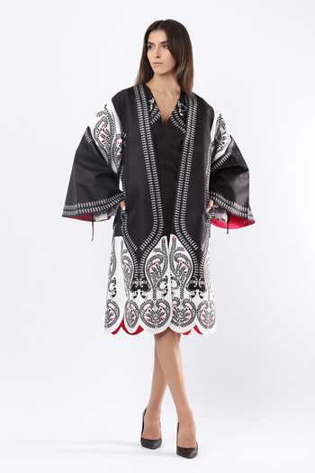 Limerick By Abirr N' Nanki Mika Scallop Bordered Jacket 