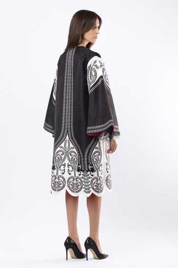 Limerick By Abirr N' Nanki Mika Scallop Bordered Jacket 