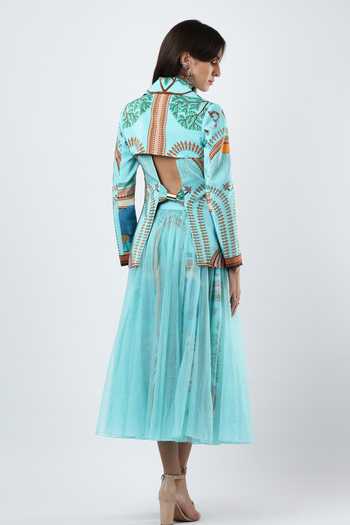 Limerick By Abirr N' Nanki Tara Printed Jacket