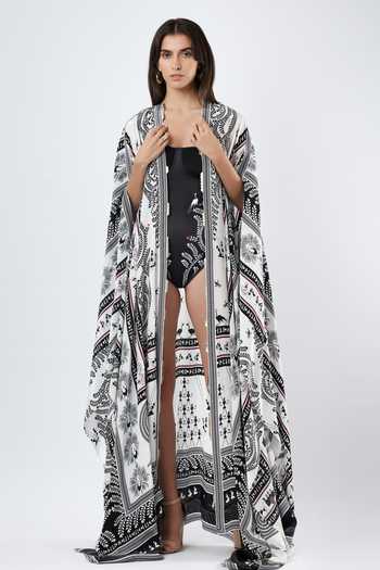 Limerick By Abirr N' Nanki Tullia Embroidered Cape