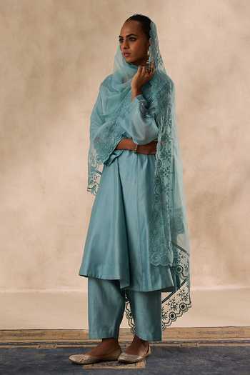 Janki India Resham Work Kurta Set 