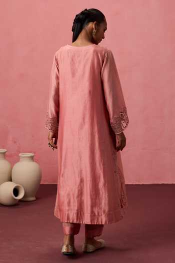 Janki India Embroidered Kurta Set 