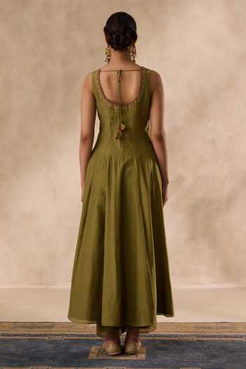 Janki India Resham Embroidered Anarkali Set 