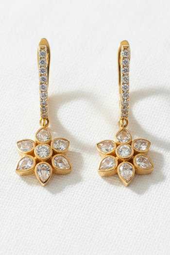 Sica Jewellery Moissanite Polki Jhelum Earrings 