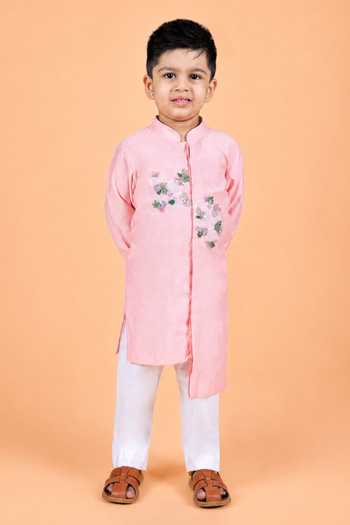 Turqidz By Shweta Aggarwal Embroidered Kurta Set 