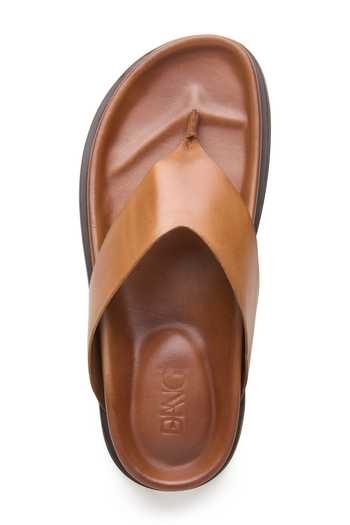 Dang Shoes Lune Geunuin Crust Leather Flats 