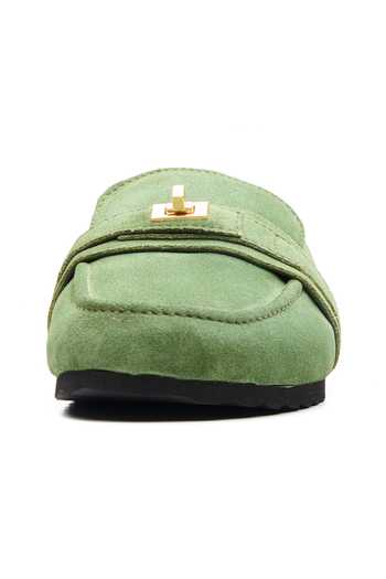 Shop_Dang Shoes_Green Street Genuine Suede Leather Flats _Online_at_Aza_Fashions