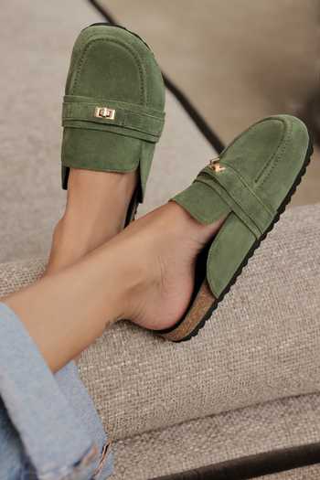 Dang Shoes Street Genuine Suede Leather Flats 