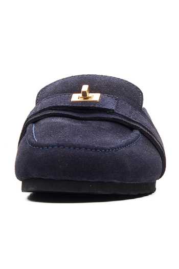 Shop_Dang Shoes_Blue Street Slip On Mules _Online_at_Aza_Fashions