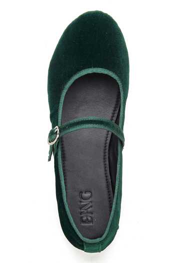 Dang Shoes Velveteen Synthetic Velvet Ballerinas 