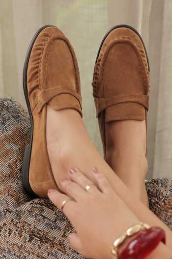 Dang Shoes Kite Gathered Loafers 