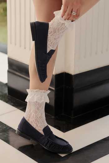 Dang Shoes Stitch Detail Loafers 