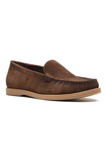 Shop_Dang Shoes_Brown Rome Leather Loafers _Online_at_Aza_Fashions
