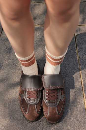 Dang Shoes Barca Stitched Sneakers 