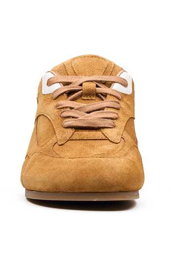 Shop_Dang Shoes_Brown Cobra Lace Up Sneakers _Online_at_Aza_Fashions