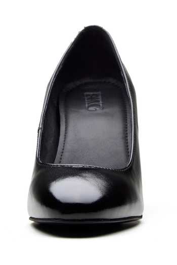 Buy_Dang Shoes_Black Ivy Polished Block Heels _Online_at_Aza_Fashions