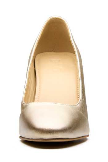 Buy Dang Shoes Gold Ivy Metallic Block Heels Online at Aza Fashions Buy_Dang Shoes_Gold Ivy Metallic Block Heels _Online_at_Aza_Fashions