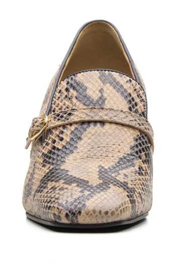 Buy_Dang Shoes_Beige Linda Snake Skin Heels _Online_at_Aza_Fashions