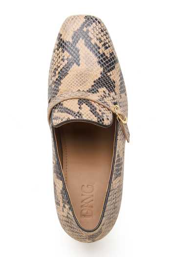 Dang Shoes Linda Snake Skin Heels 