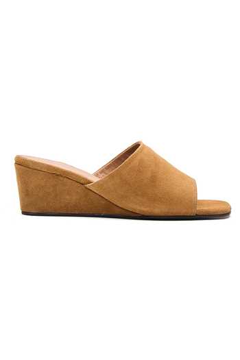 Dang Shoes_Brown Abba Open Toe Wedges _Online_at_Aza_Fashions