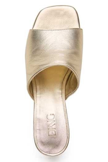 Dang Shoes_Gold Abba Open Toe Wedges _at_Aza_Fashions