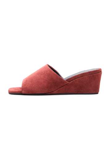 Shop_Dang Shoes_Burgundy Abba Square Toe Wedges _Online_at_Aza_Fashions