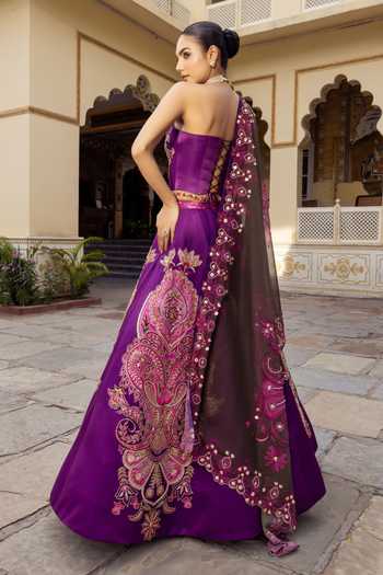 Payal & Zinal Kainat Embroidered Lehenga Set 
