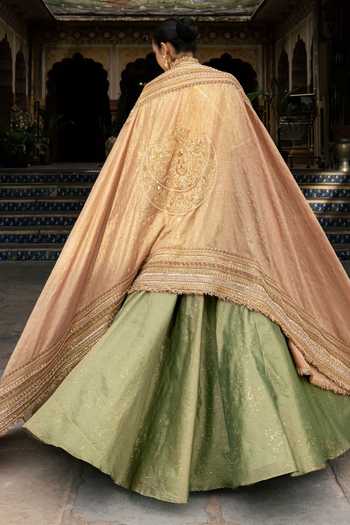 Payal & Zinal Laaya Hand Embroidered Blouse Lehenga Set 