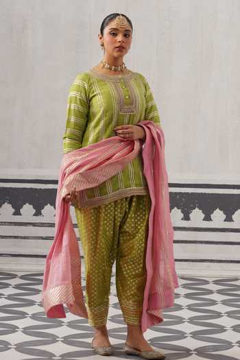 Palak & Mehak Mini Embroidered Kurta Set 