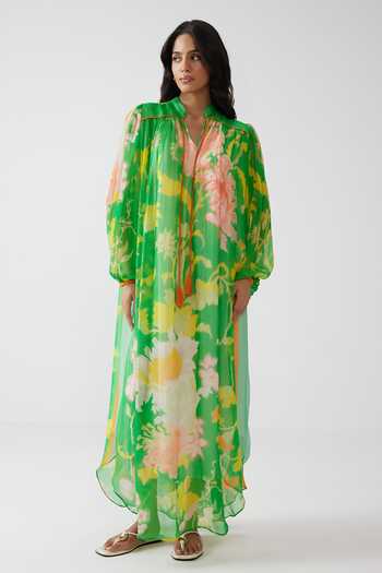 Reena Sharma Avni Printed Long Dress 