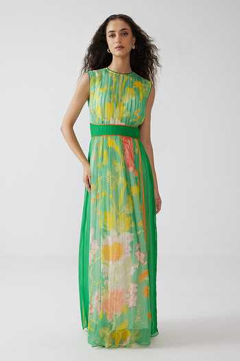 Reena Sharma Avni Sleeveless Dress 