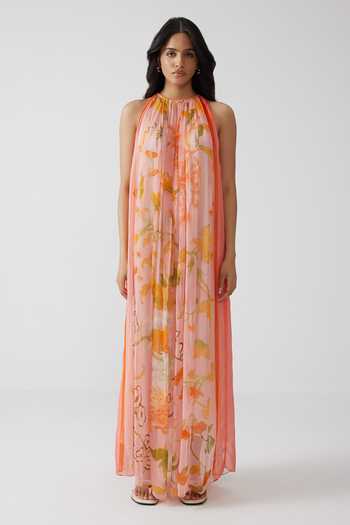 Reena Sharma Avni Halter Dress 