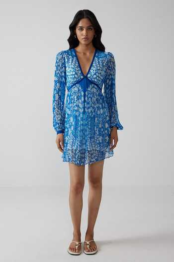 Reena Sharma Pavni V Neck Short Dress 
