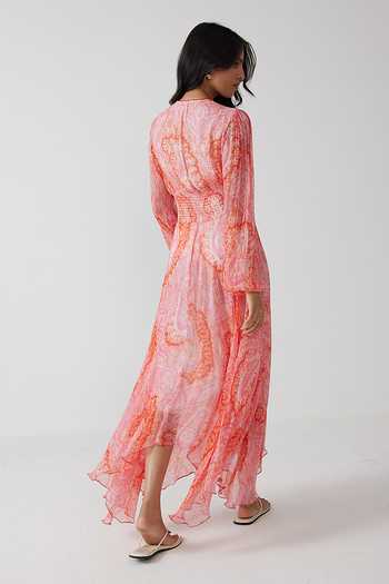 Reena Sharma Anya Ruching Long Dress 