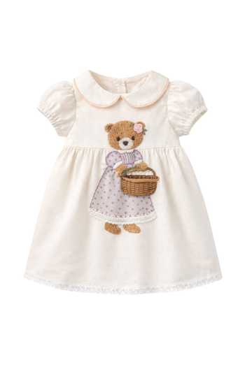 Pooja Wang Floral Teddy Cotton Dress 